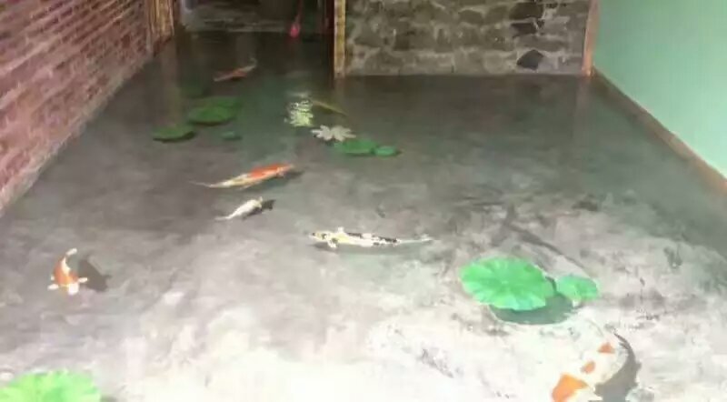 3D立體藝術地坪——琥珀